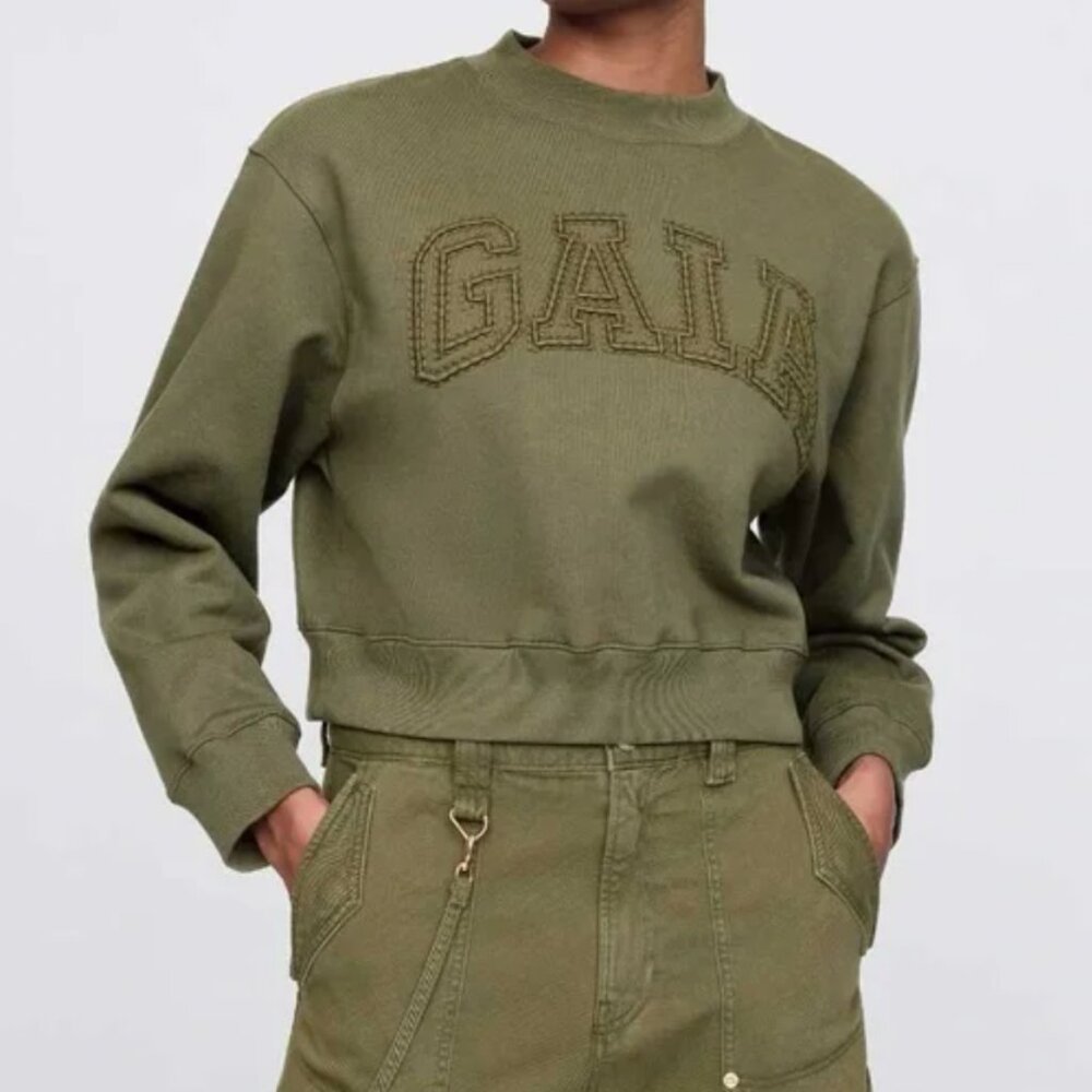 GAP x Cult Gaia Cropped Sweatshirt